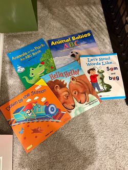 5 Large Children’s Learning & Reading Books