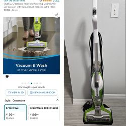 BISELL Vacuum And Wash At The Same Time!!