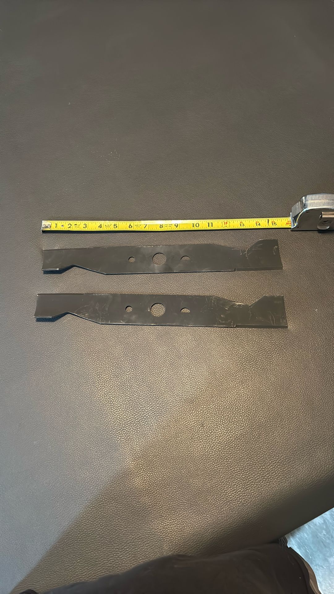 Two New 15” Blades For Ryobi 30” Riding Lawnmower