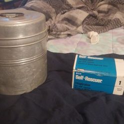 Vintage Priscilla Ware Coal Miner's Lunchbox