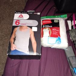 Mens Cotton Tanks And Boxer Briefs