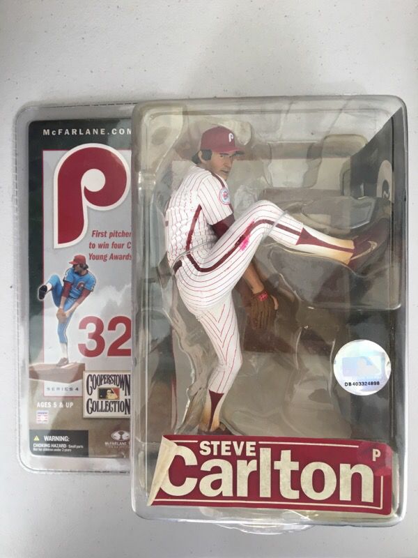 Steve Carlton action figure. MLB / baseball / Phillies