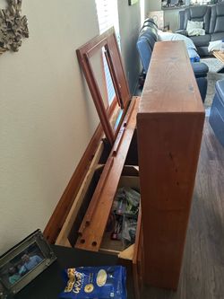 Twin bed with storage