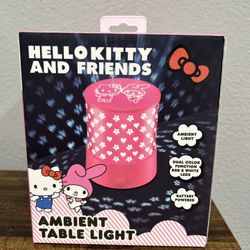 cinnamon roll and my melody table light