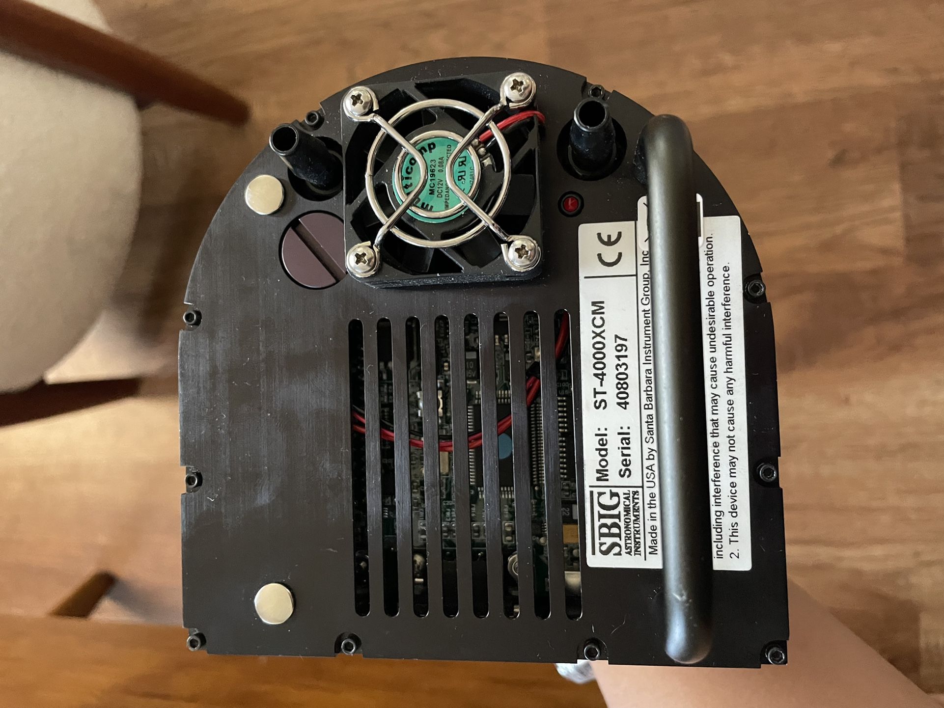 SBIG ST-4000XCM 4.2 MEGAPIXEL SINGLE-SHOT COLOR SELF-GUIDING CCD CAMERA NOT TESTED