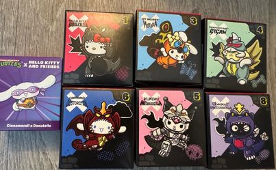 Godzilla hello kitty toys