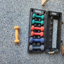 Dumb bells 2lb 3lb 5lb set
