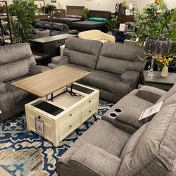 Reclining Sofa And Love Seat