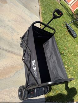 🛒 SEESE Heavy-Duty Collapsible Folding Camping Wagon / Utility Cart with All-Terrain Wheels