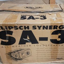 Klipsch Synergy SA-3 All Weather Loudspeakers