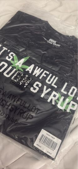 Awful Lot of Cough Syrup Graphic T-Shirt Size M