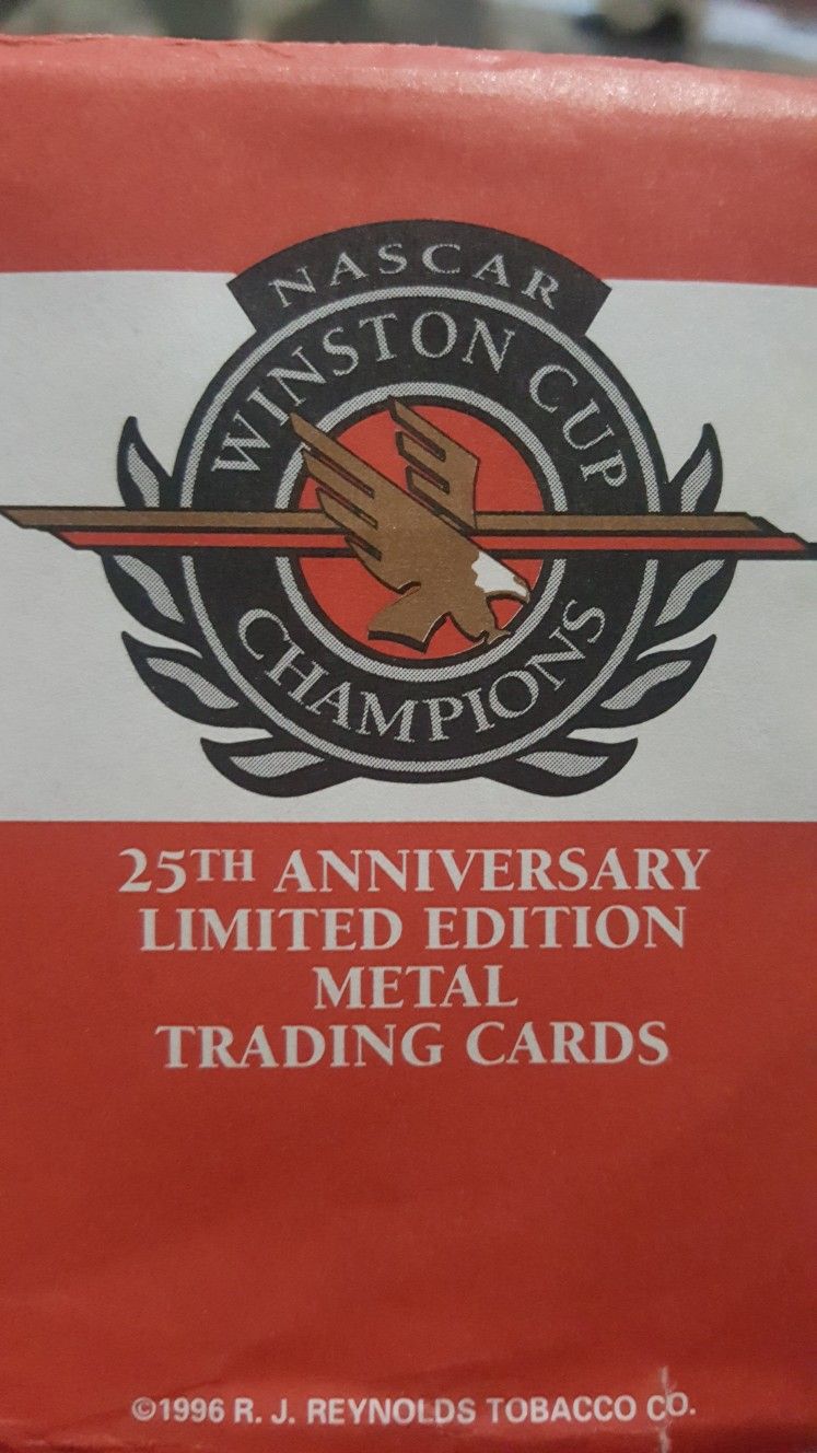 NASCAR Winston Cup Champions 25th Anniversary Metal Trading Cards RJ  Reynolds for Sale in Temple, TX - OfferUp