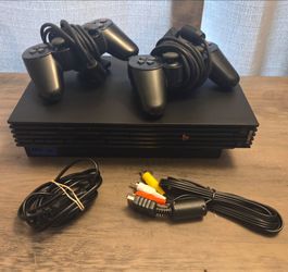 Sony PlayStation 2 PS2 Fat Console Bundle - Model SCPH-30001 - Tested PS2