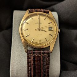 Rare Nivada Gold Filled Automatic Watch