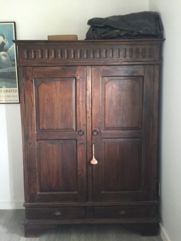 Antique Indonesian armoire