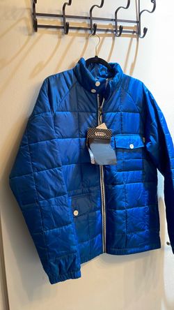 Vans Blue Quilted Puffer Jacket