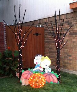 Halloween Yard Art