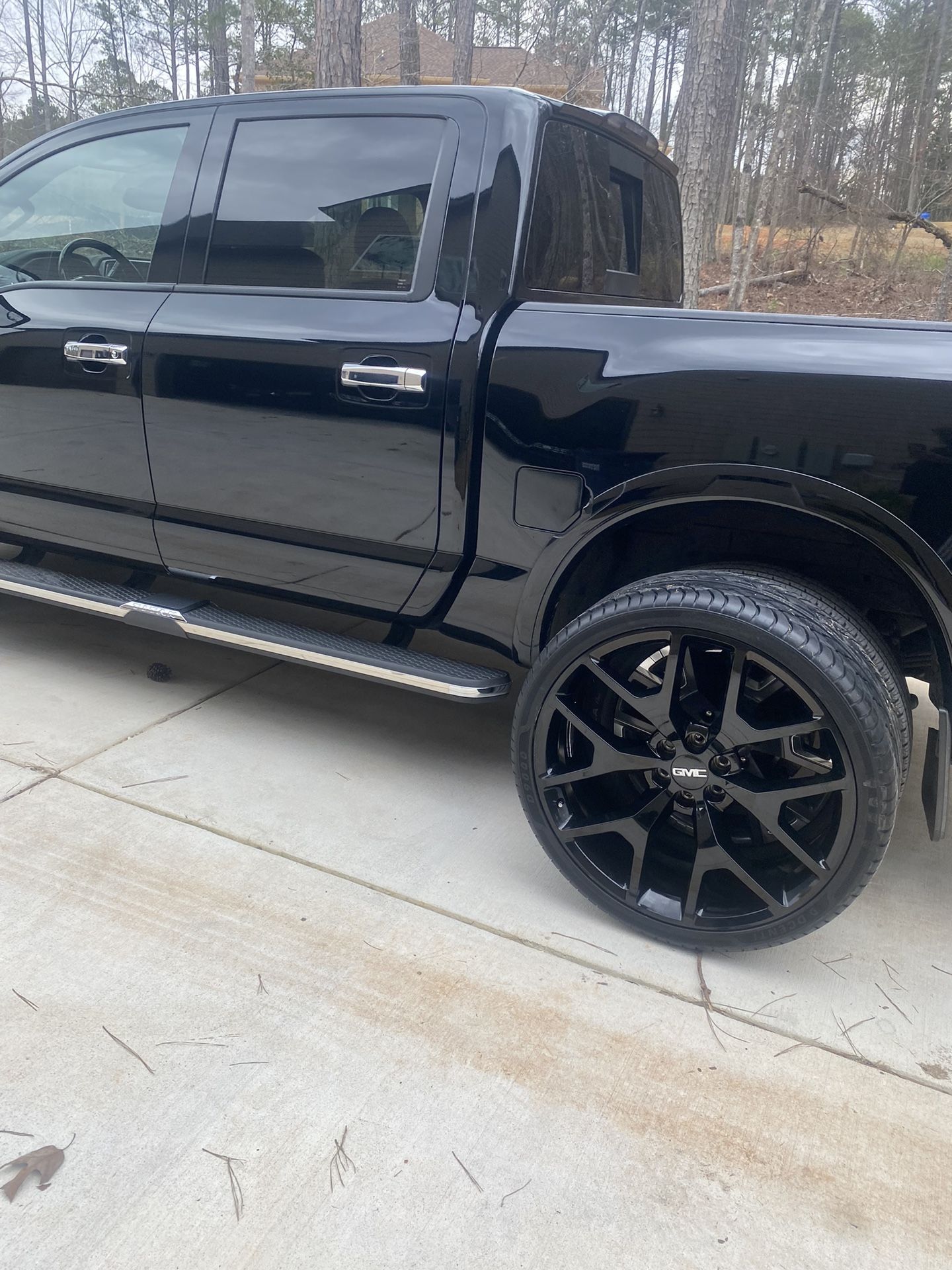 Brand New 26 Inch Wheels And Tires Black Snowflakes 6 Lug Chevy Cadillac GMC And More