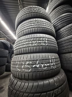 4 Used 225/60/18 Fallen Ziek Ze00 As Tires