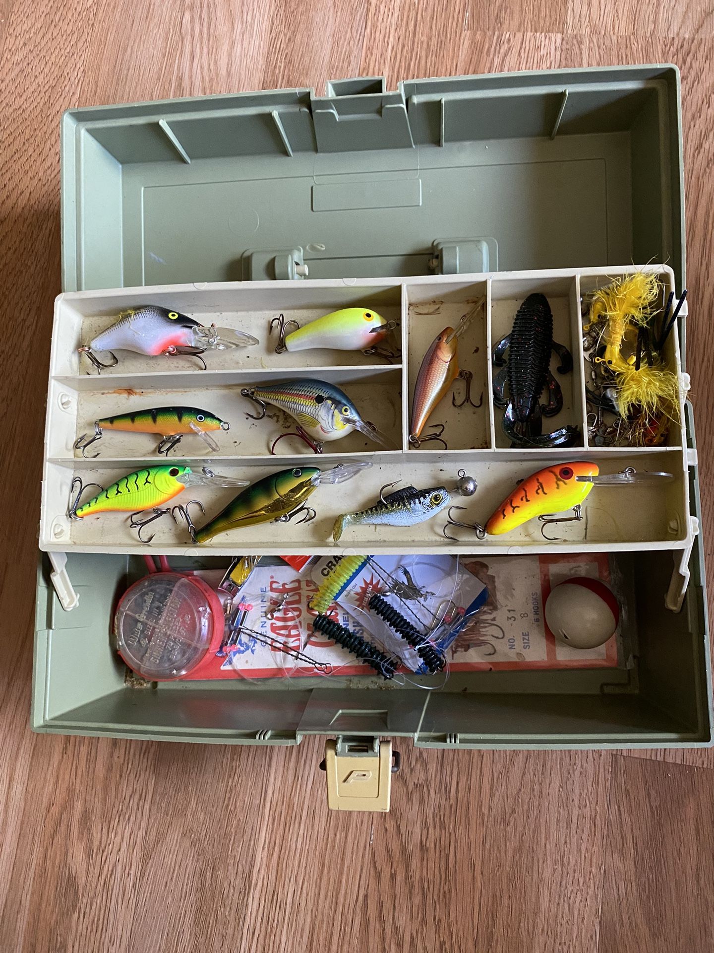 Tackle Box Lures $35