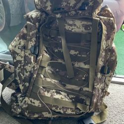 Camo Backpack