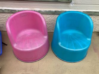 Vintage IKEA Plastic Stackable Chairs