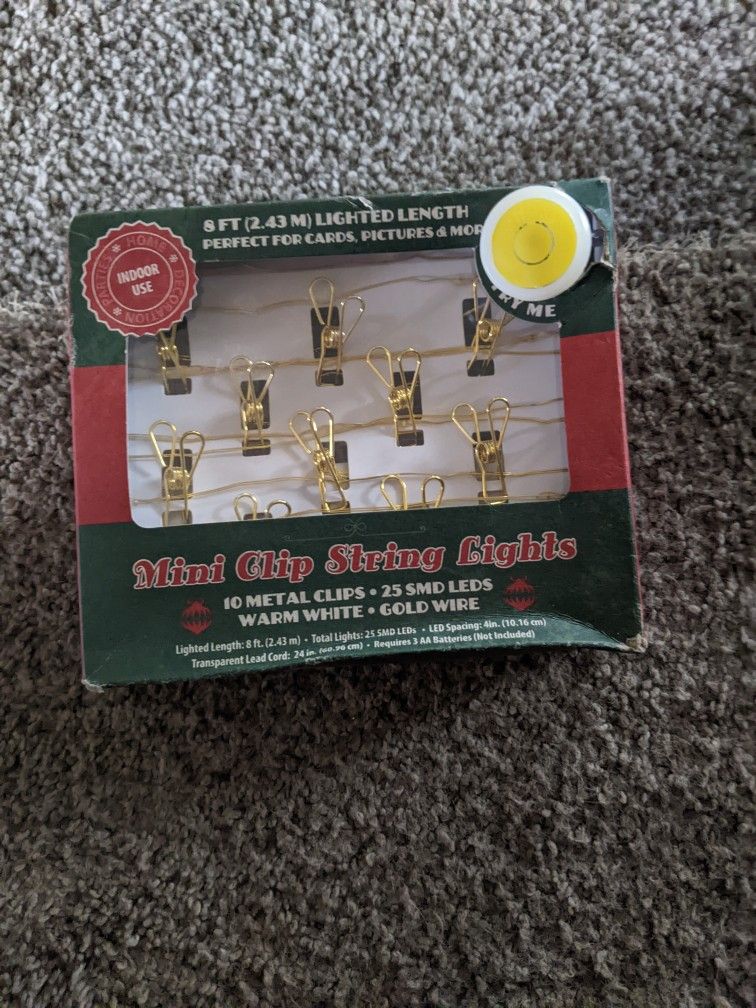 String Picture Lights