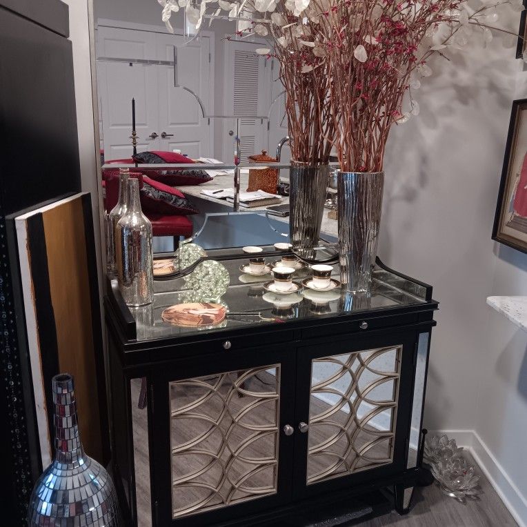 ZGalerie Cabinet, Hutch, Cocktail Area
