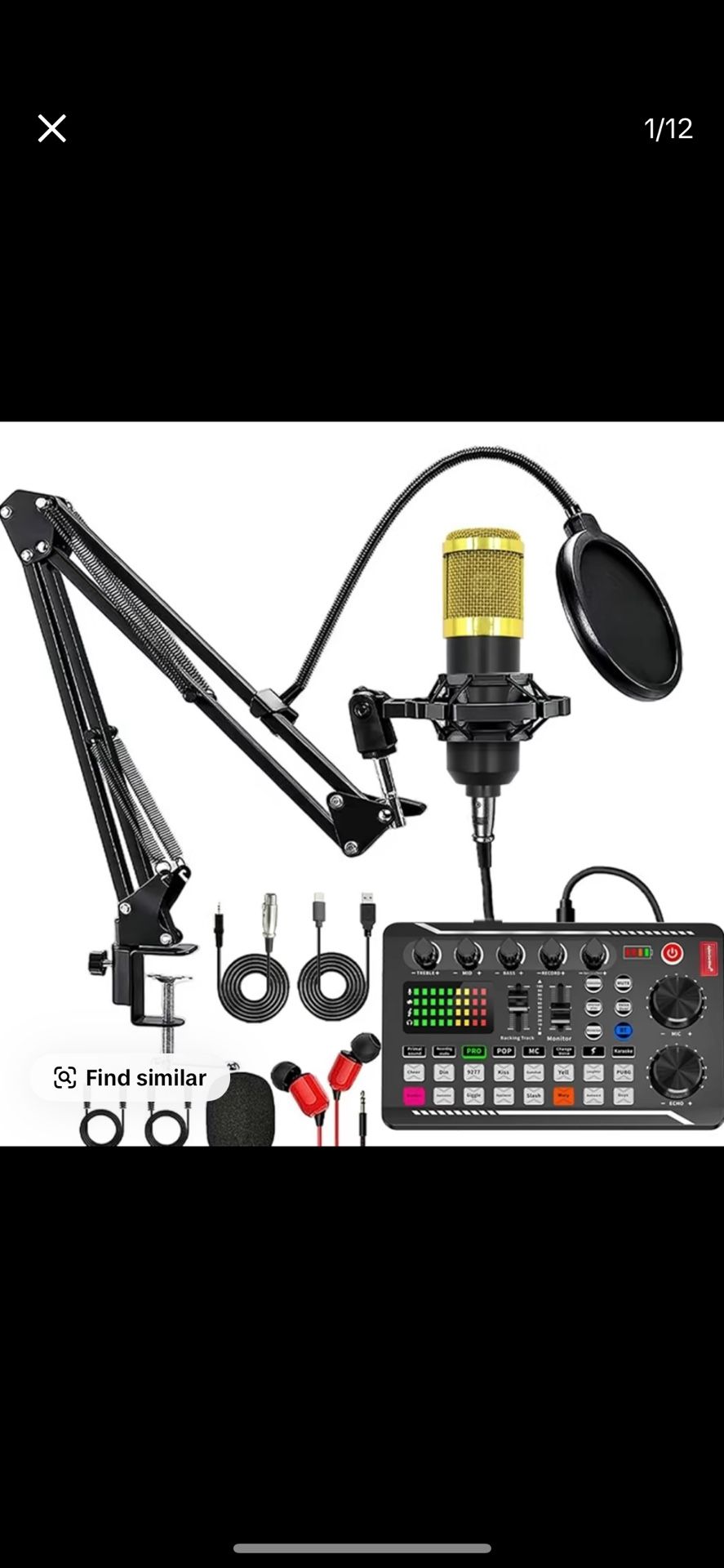Professional Condenser Microphone