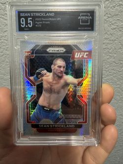 Sean Strickland UFC Prizm 2022 Rookie Hyper Prizm 9.5