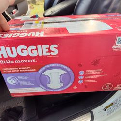 Huggies Lil Movers Diapers Size 5 Never Opened