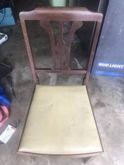 TRI-MARK , Six Antique , LEG-O-MATIC, Foldable Chairs