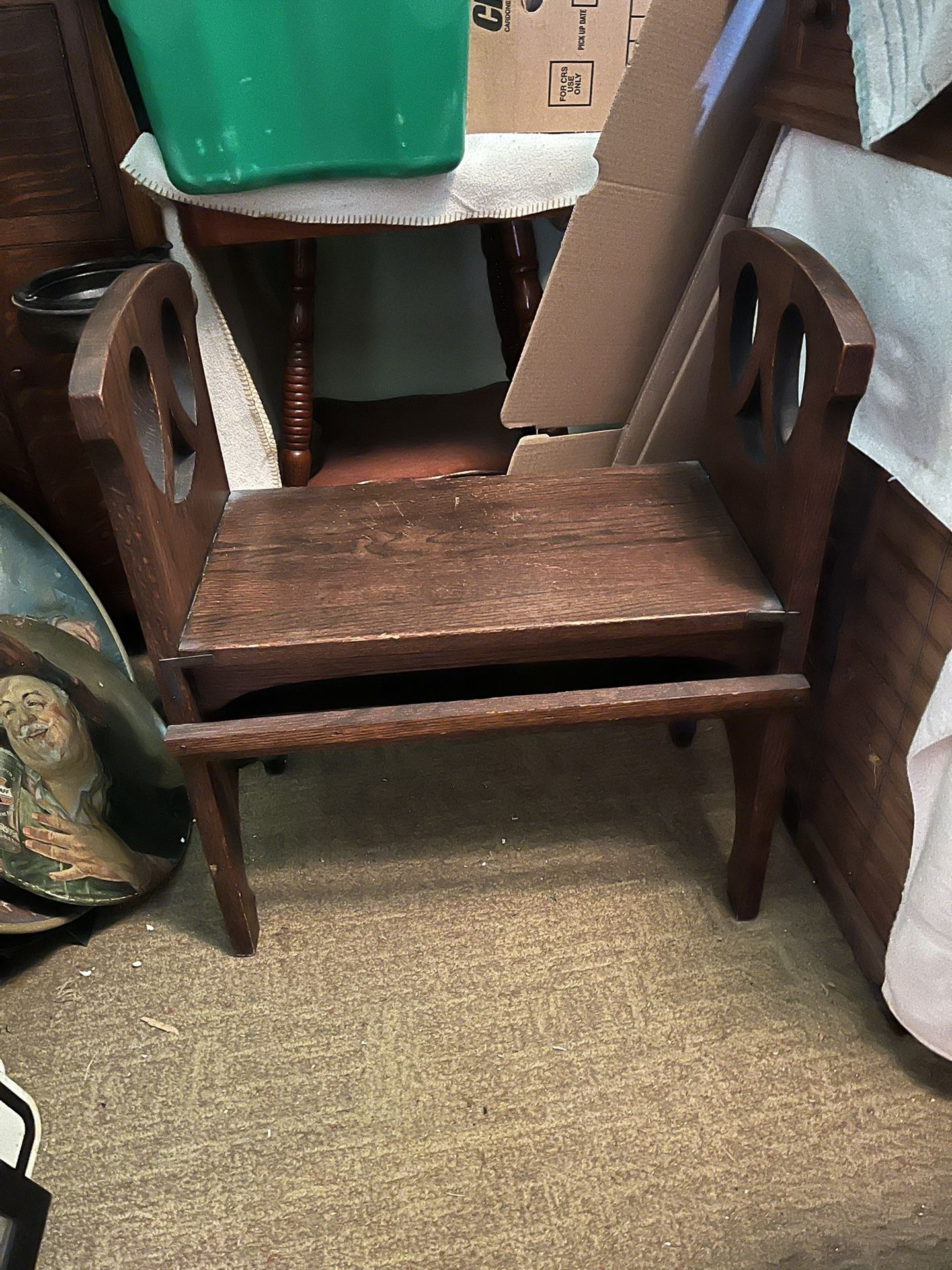 Vintage Oak Bench