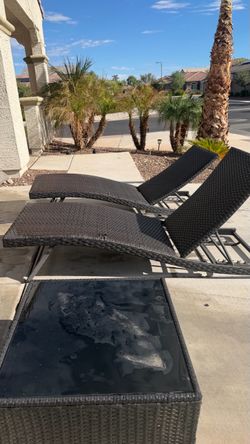 Sillas para patio con mesa