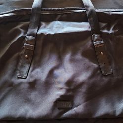 *OBO* Versace Parfums Black Travel Duffle Bag / Weekender