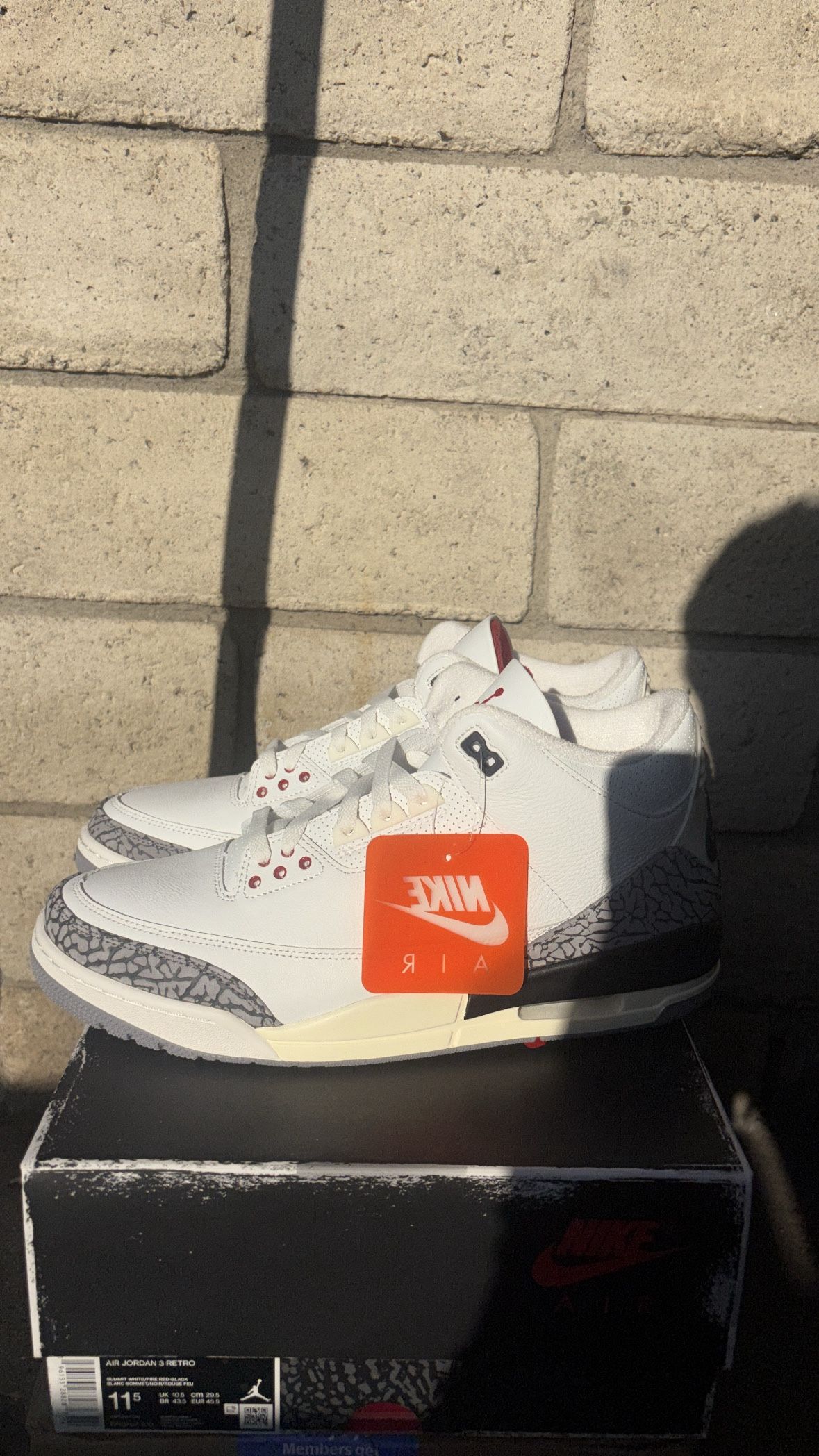 Jordan 3 Retro White Cement Reimagined