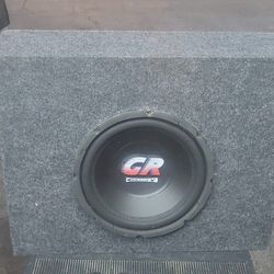 1-Brand-new 10" Gravity 400watt Woofer In New Truck Box