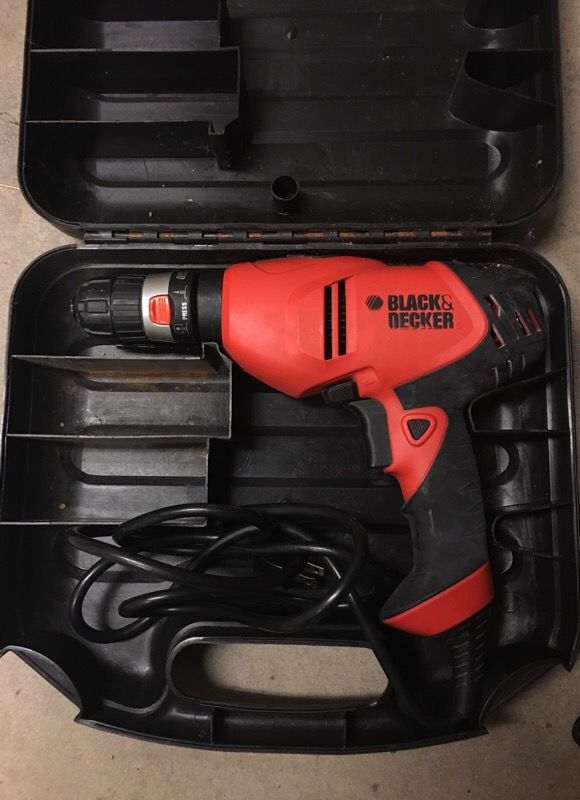 Black & decker drill