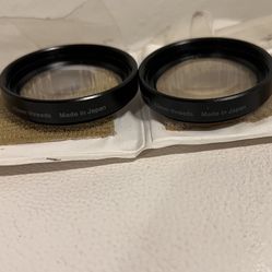 43mm Threaded Kodak Ektanar Close Up +10 and +7 Lens Filter Made In Japan