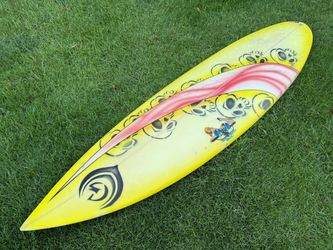Santa Monica Airlines Surfboard, 6'-2", 5 Dog Town and Zephyr