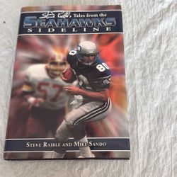 Vintage Seattle Seahawks Steve Raible’s Tales From Sidelines BOOK