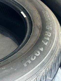 two- 225 65 17 all season tires