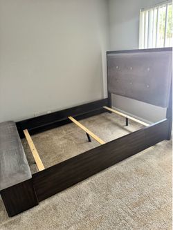 Queen size bed frame