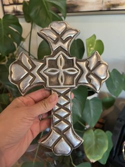   Vintage Modern Mcm Collectibles  Art Cross God Jesus Christ Lord Savior Catholic Christian  