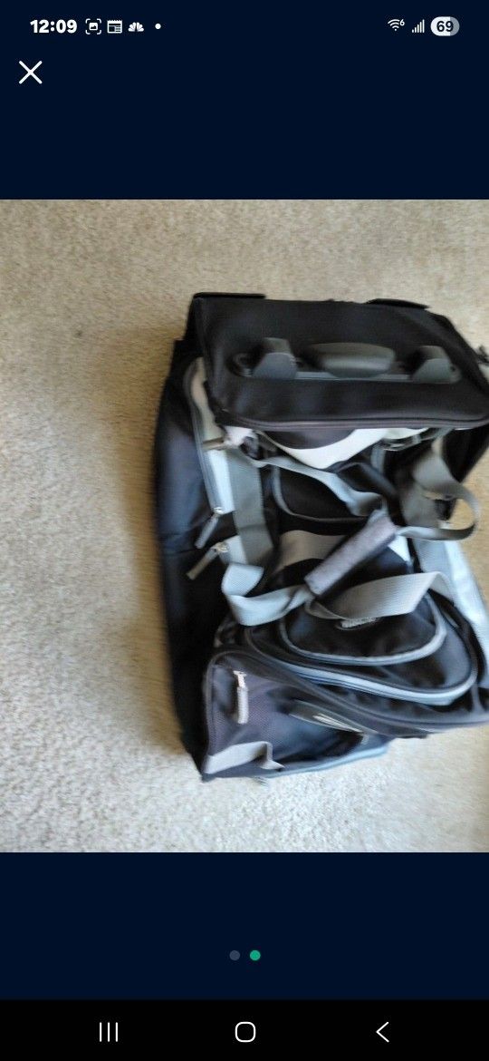 Gym Bag Duffle Bag Sports Equipment Bag Luggage With Wheels