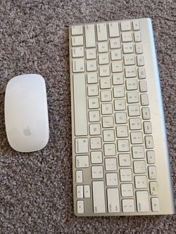 Apple Wireless Keyboard and Magic Mouse
