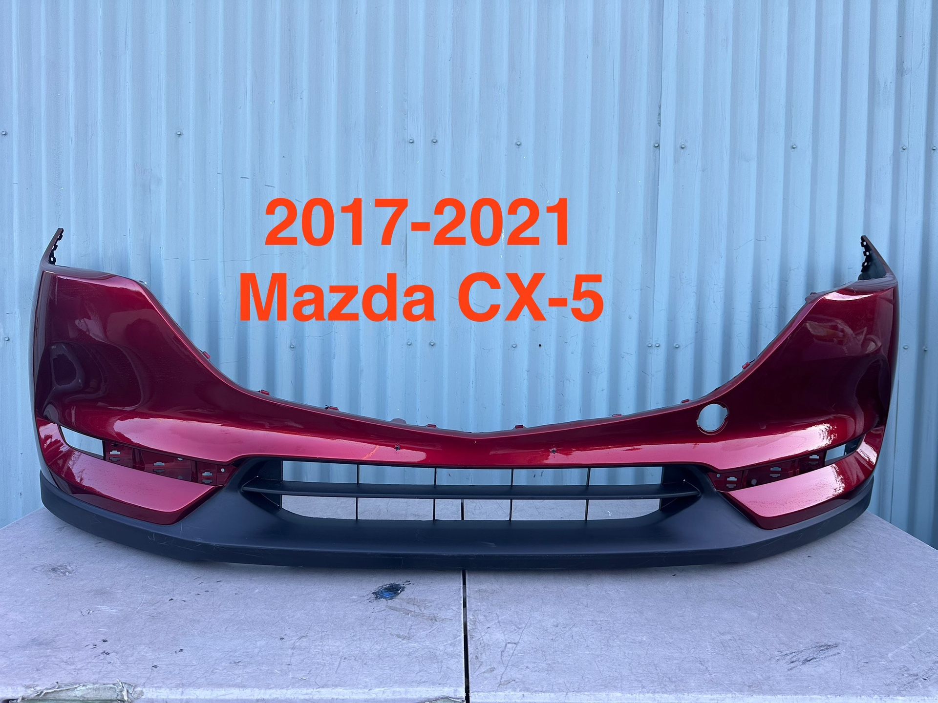 2017-2021 Mazda CX-5 Front Bumper Oem 