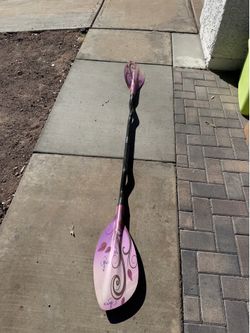 Lightning paddles carbon fiber Bent Shaft 200 cm 30 deg Feather