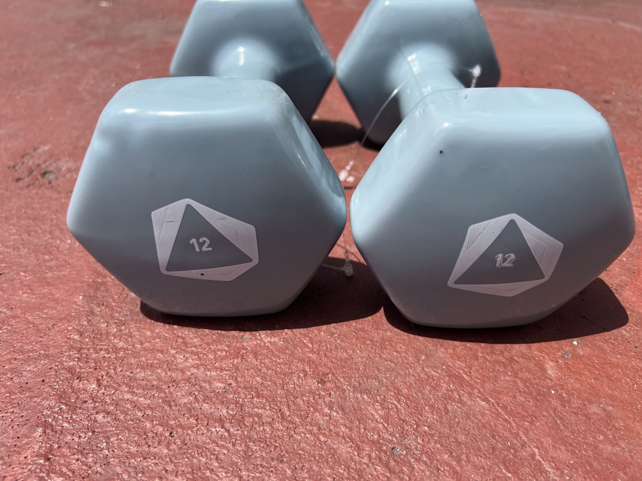 12.lbs X 2 Dumbbell Set