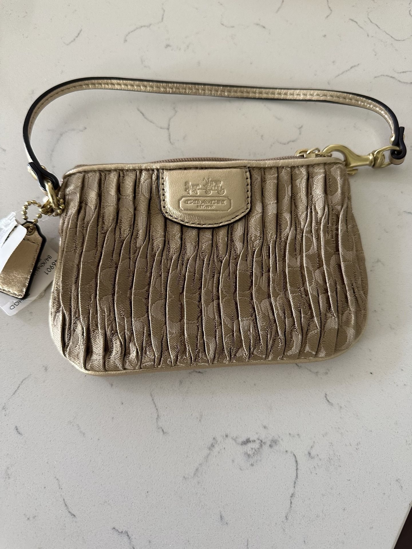 Coach Small Madison Gathered Strap Bag